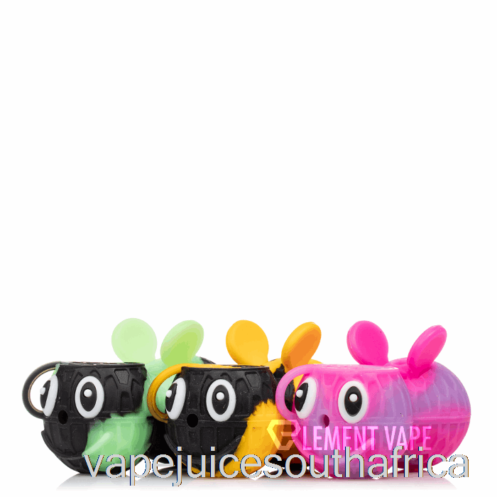 Vape Pods Stratus Bee Shaped Silicone Spoon Aqua Glow (Uv Blue / Uv Green)
